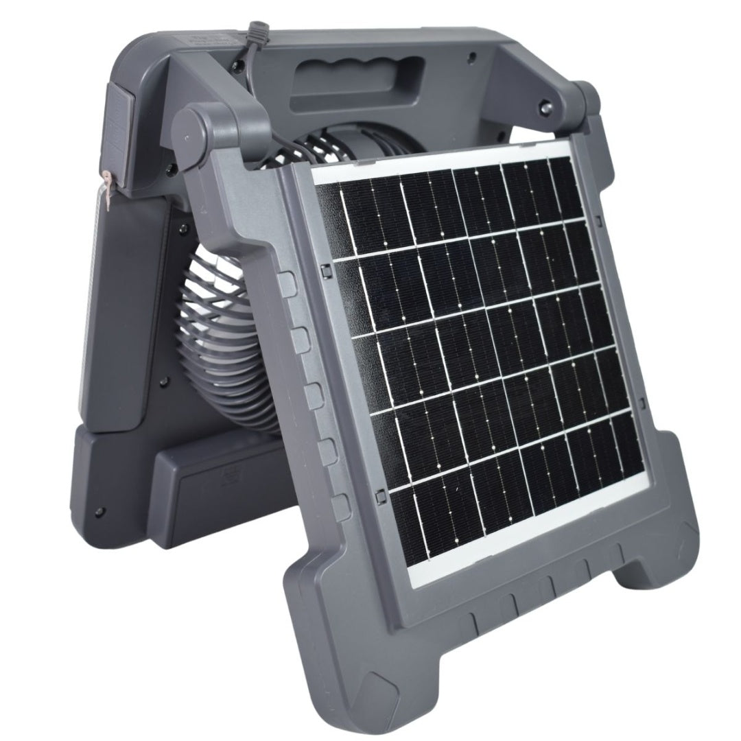 Ventilador Con Panel Solar Excelente Calidad