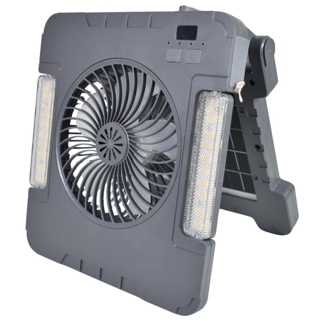 Ventilador Con Panel Solar Excelente Calidad