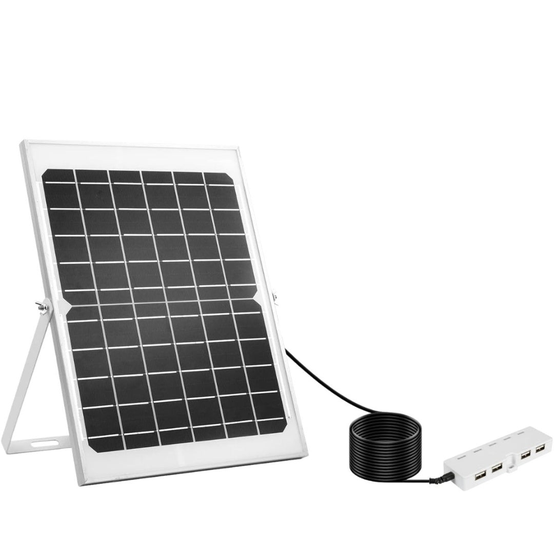 Panel De Carga Solar Universal 10w 4 Puertos Usb