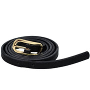 Cinto Fino De Hebilla Rectangular 120cm Negro