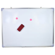 Pizarra Blanca Con Borrador E Imanes 60x80cm