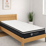 Colchón Vigore De Espuma Comprimida Pillow Top Con Resortes