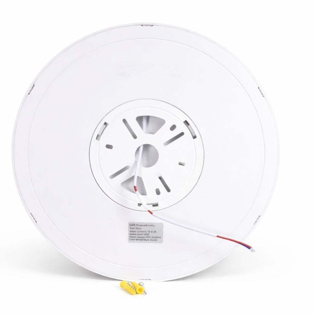 Panel Luz Led Vigore De Superficie 22cm 20w Luz Fría