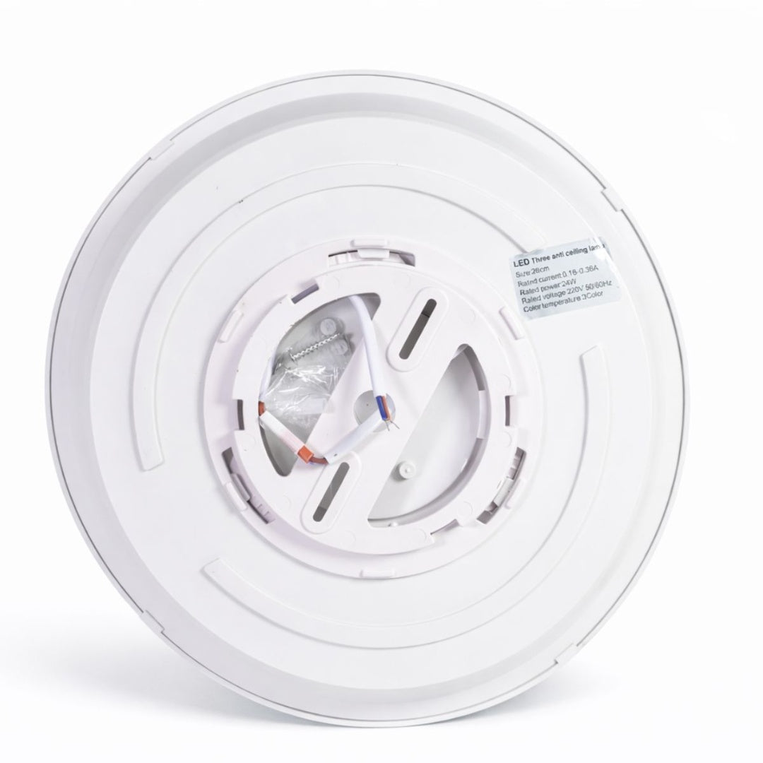 Plafon Luz Led Vigore De Superficie 26cm 24w Luz Fría