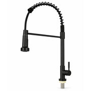 Grifo Canilla Monocomando 360º Cocina Baño Acero Inoxidable