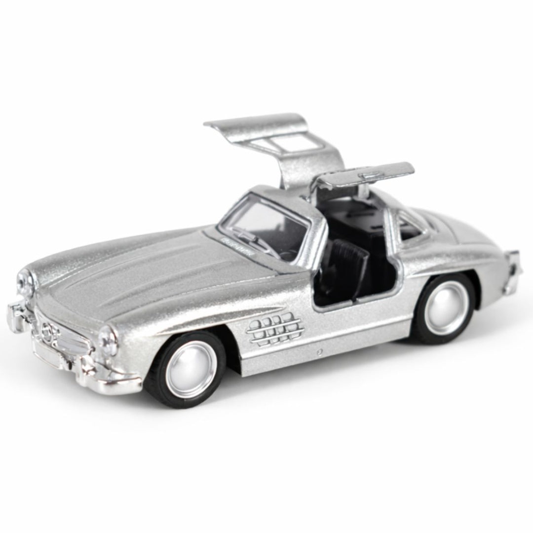 Auto Clásico De Colección 1:32 A Fricción Gris