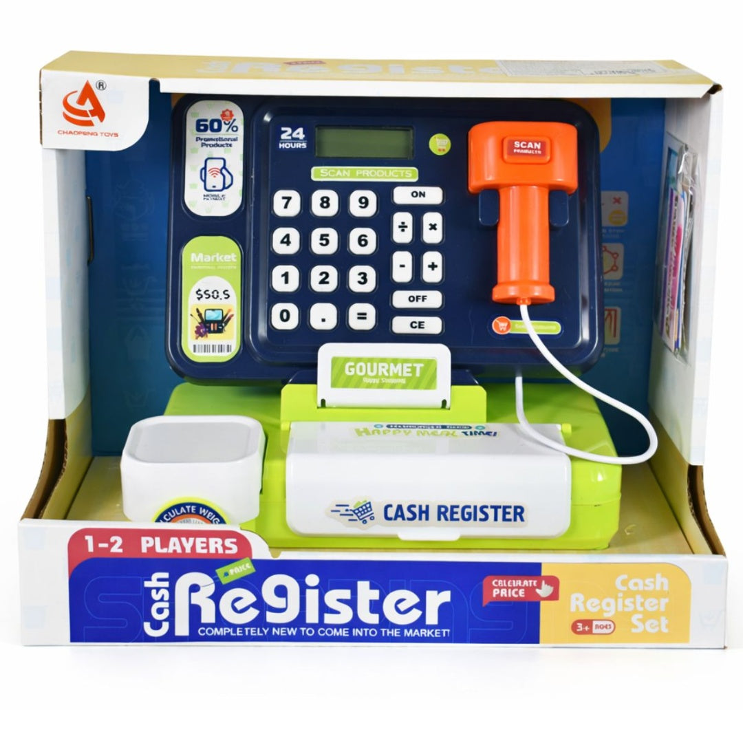 Juego De Supermercado Caja Registradora Con Calculadora