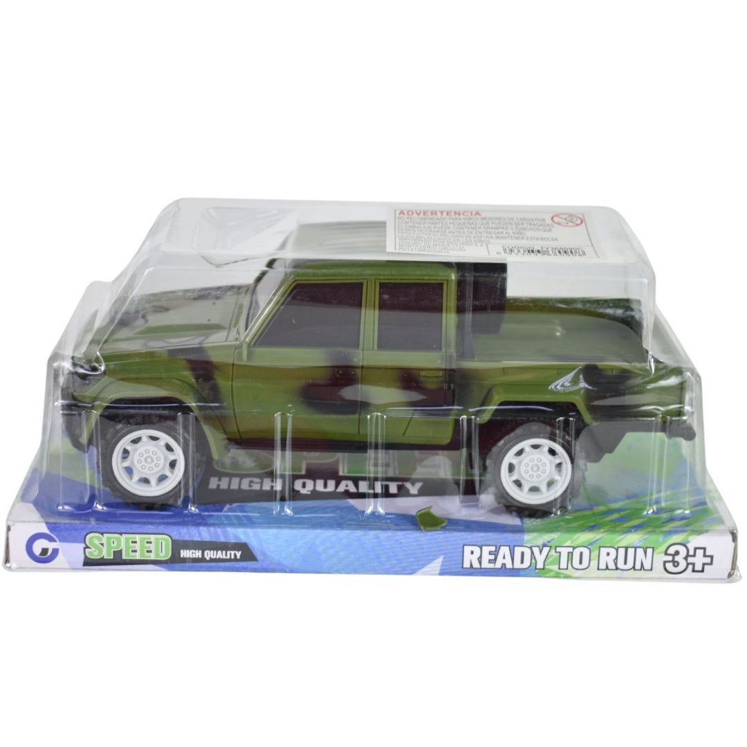 Camioneta Camuflada A Fricción 20x8x8cm