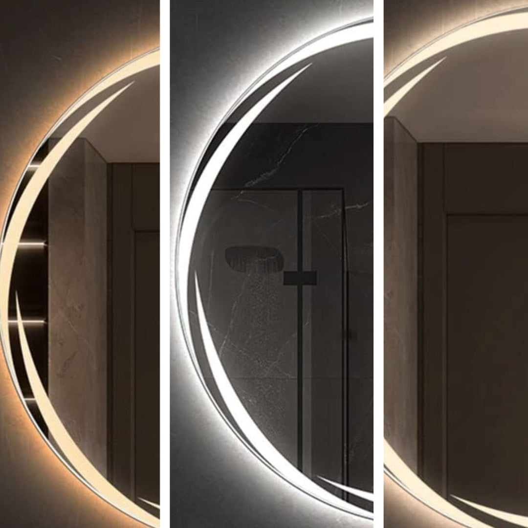 Espejo Redondo Con Luz Led 120-240v 60cm
