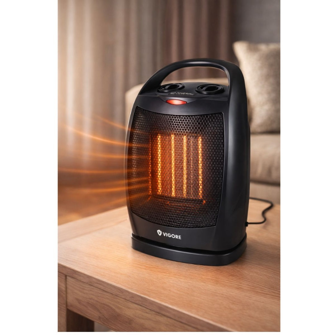Estufa Eléctrica Calefactor Calentador Interior 1500w
