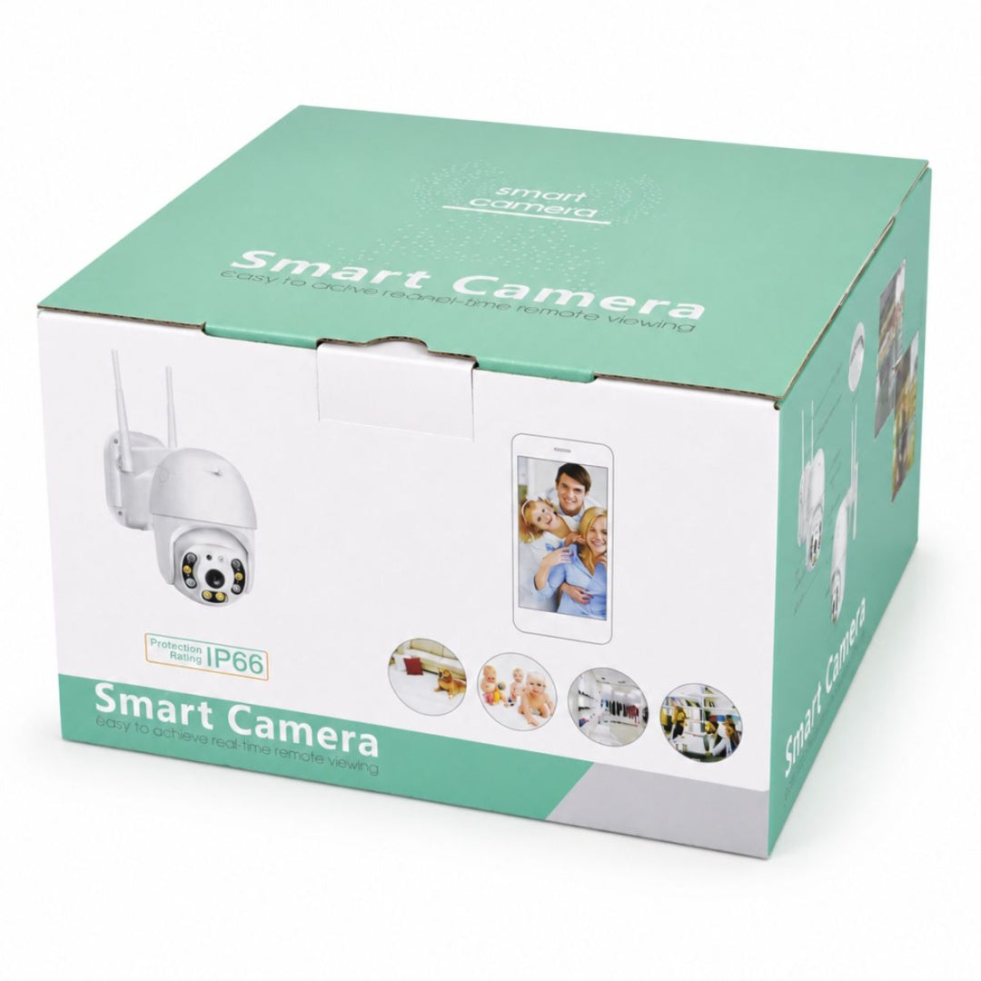 Cámara Smart Wifi Ip66 Para Monitoreo Remoto