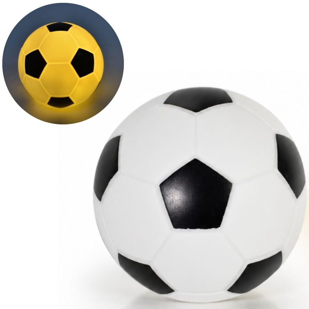 Veladora Para Juguete Luz Mini Pelota De Fútbol 8cm