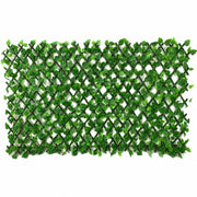 Cerco Enredadera Extensible Con Hojas Artificiales 2.5mts