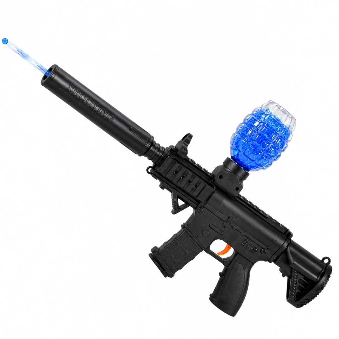 Pistola Metralleta Recargable Con Balines De Hidrogel