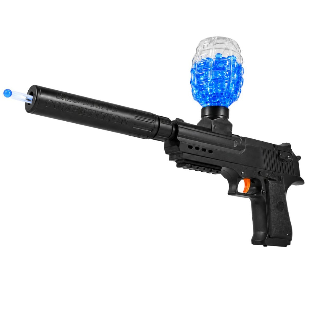 Pistola Metralleta Recargable Con Balines De Hidrogel