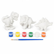 Set Para Pintar Dinosaurios De Yeso Infantil Interactivo