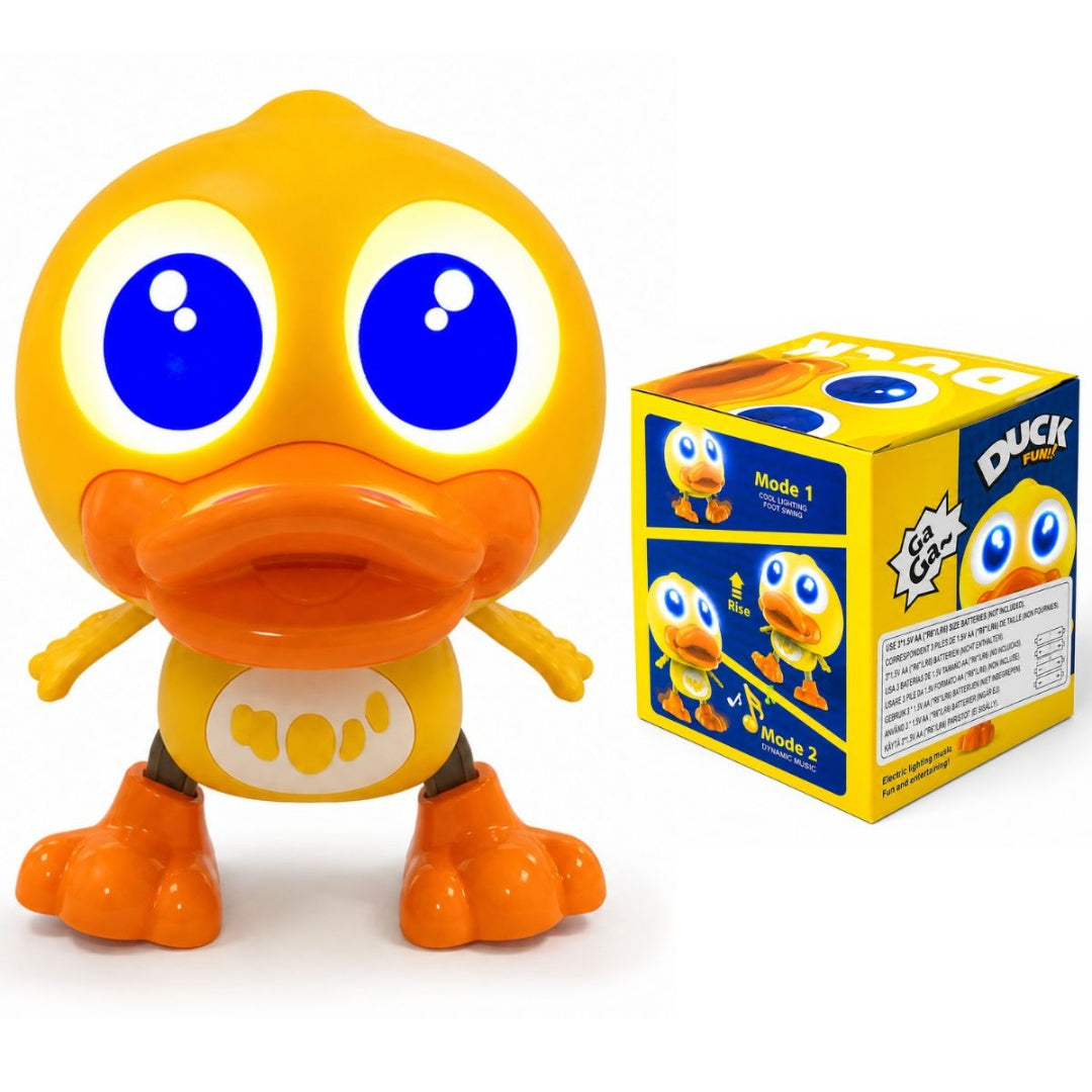 Juguete De Pato Con Luz Y Sonido Infantil