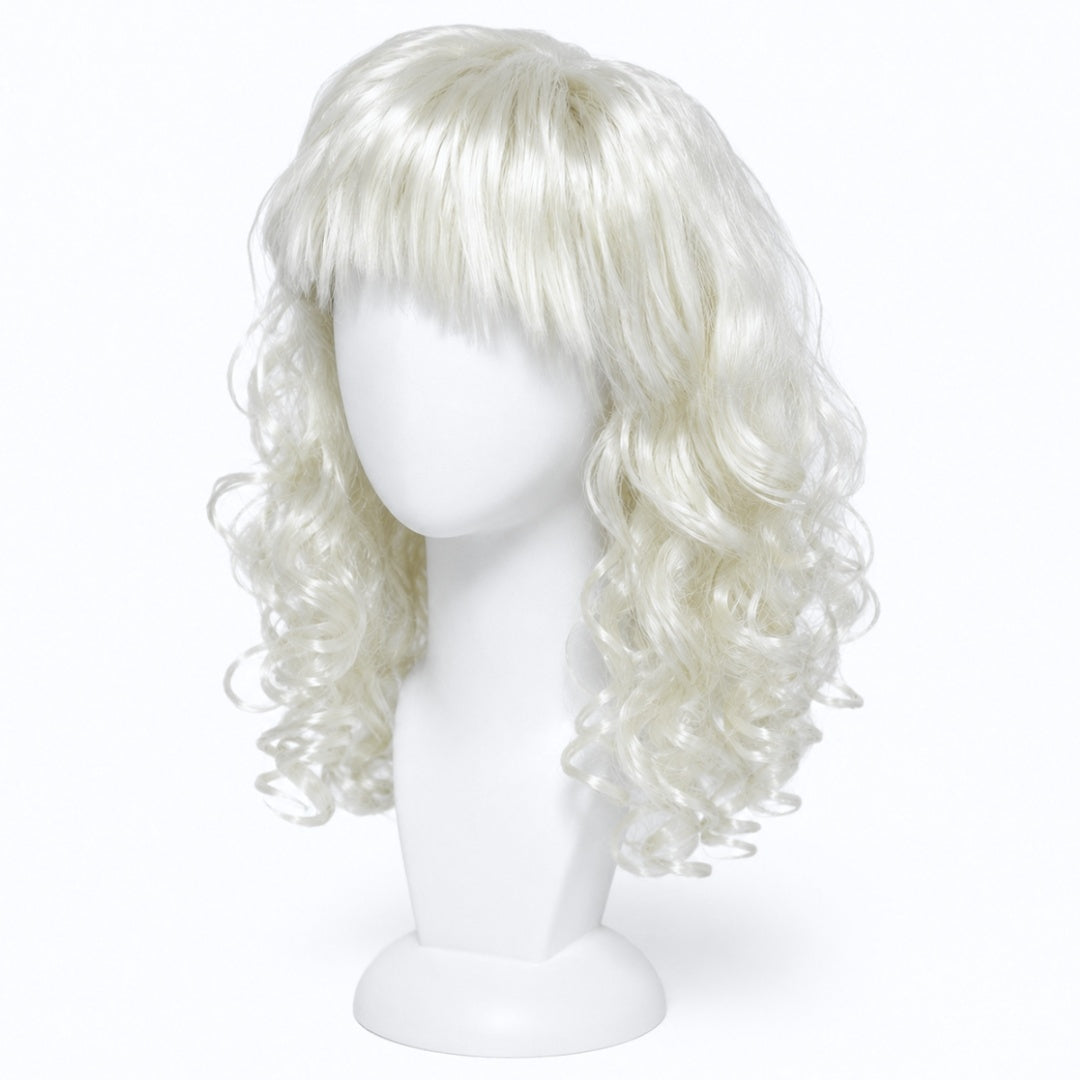 Peluca Para Cosplay Fiesta Disfraz Nostalgia Varios Colores