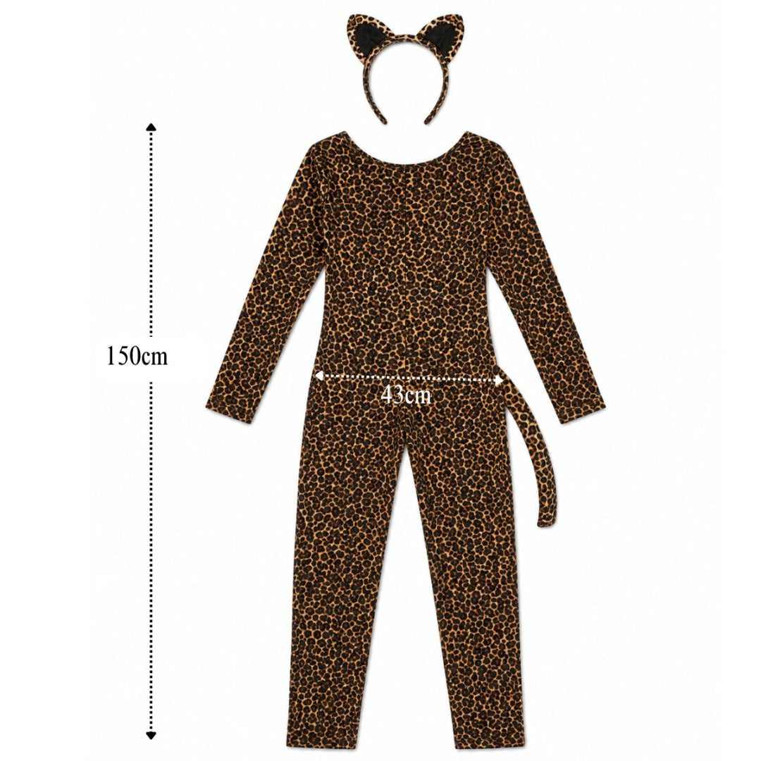 Disfraz Para Adulto Nostalgia Leopardo Ideal Fiesta Tematica