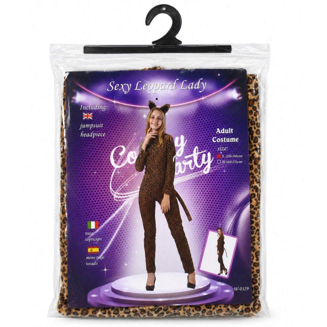 Disfraz Para Adulto Nostalgia Leopardo Ideal Fiesta Tematica