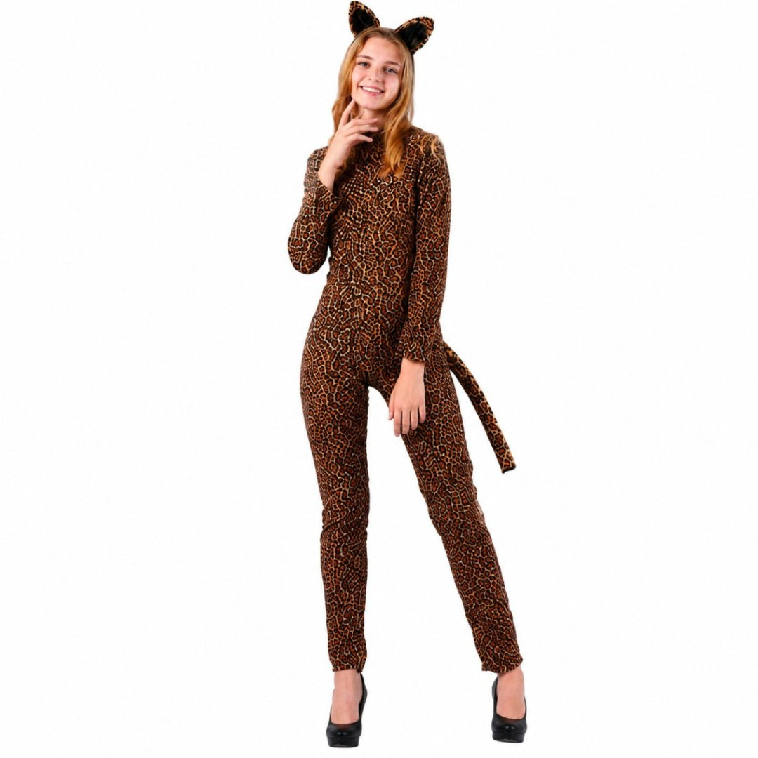 Disfraz Para Adulto Nostalgia Leopardo Ideal Fiesta Tematica