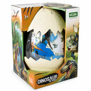 Huevo Gigante Con Dinosaurios Y Accesorios 25cm Juguete
