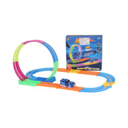 Pista De Autos 360 ° 90 Pcs 25.5 X 26 Cm