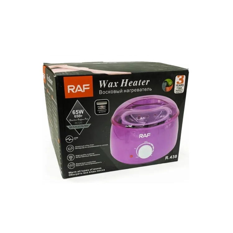 Calentador De Cera Depilatoria Olla Calentadora 65w Raf R438