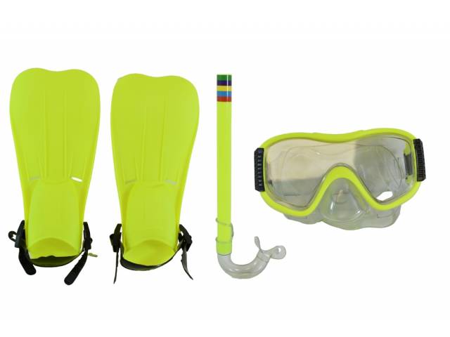 Set de snorkel con patas