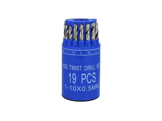 Mechas Para Taladro En Estuche 19 Pcs
