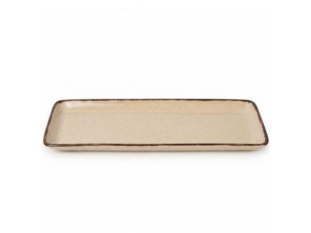 Bandeja De Cerámica 35x15cm