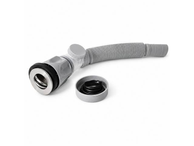 Manguera De Desagüe Para Lavatorio O Bacha Gris
