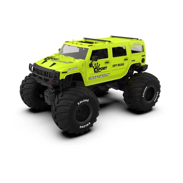 Camión Monstruo Control Remoto Con Luces Led Para Niños