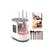 Limpiador Y Secador De Brochas Eléctrico Algsothly 3 En 1