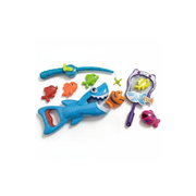 Juego De Pesca Animales Marinos De Baño Bebé 9 Pcs