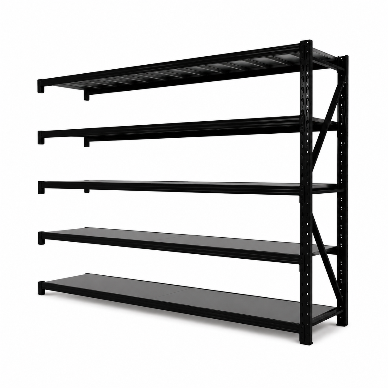 Extension De Estanteria Rack Metalico Fácil Encastre 200x200x50cm 800kg