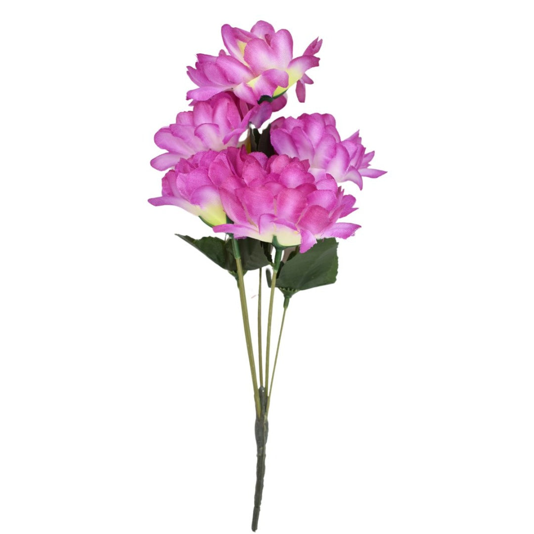 Ramo De Flores Artificiales 20x9cm
