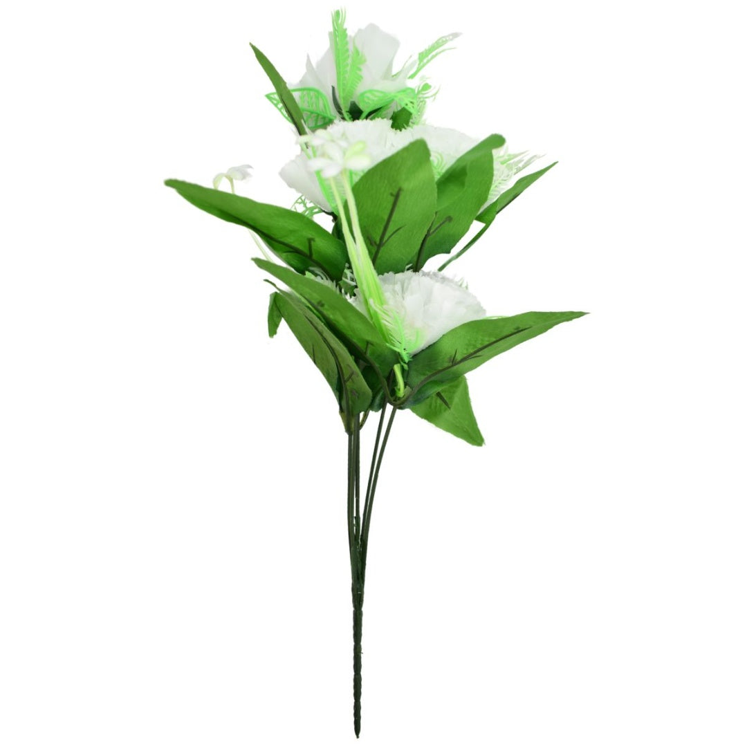 Ramo De Flores Artificiales 34x8cm Varios Colores