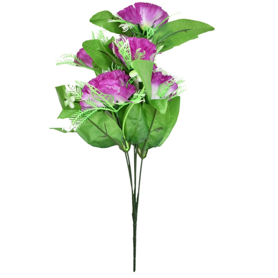 Ramo De Flores Artificiales 34x8cm Varios Colores