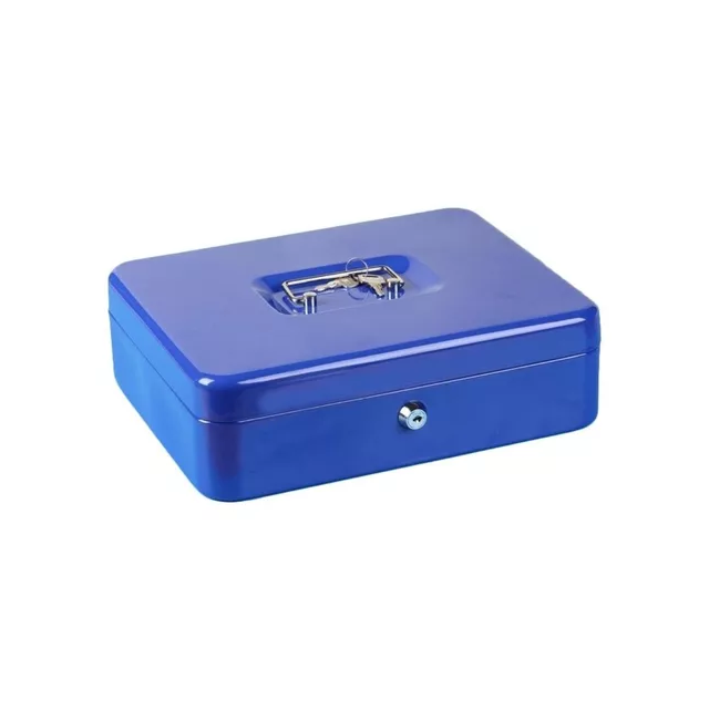 Caja fuerte de seguridad metalica grande 30x24x9cm