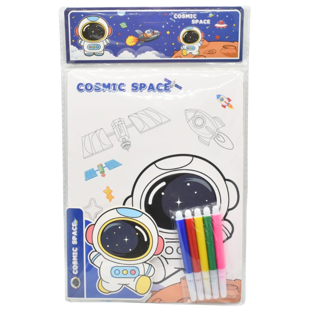 Set De Para Colorear Infantil De Astrnauta O Oveja Niños