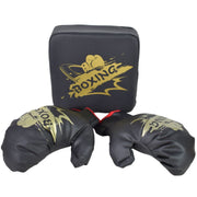 Juego Set Boxeo Infantil Almohadilla Y Guantes