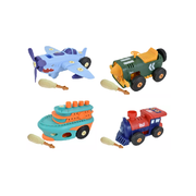 Juego didáctico de auto desarmable