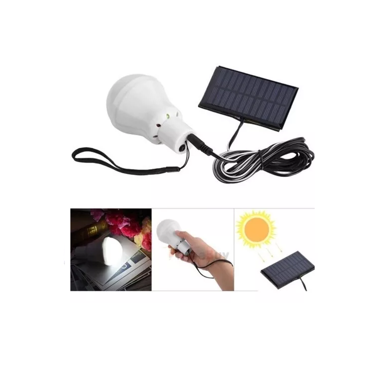 Lampara solar para colgar de 12 led