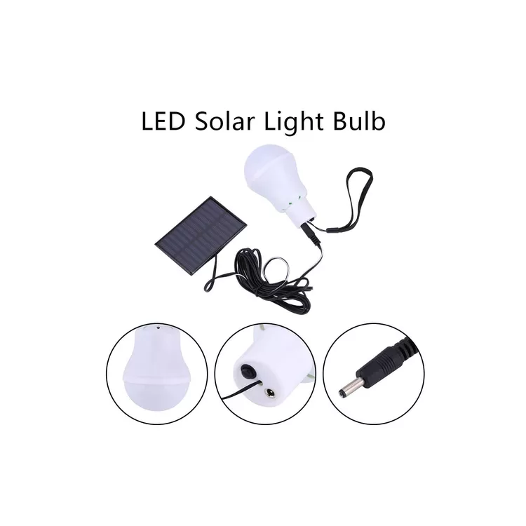 Lampara solar para colgar de 12 led