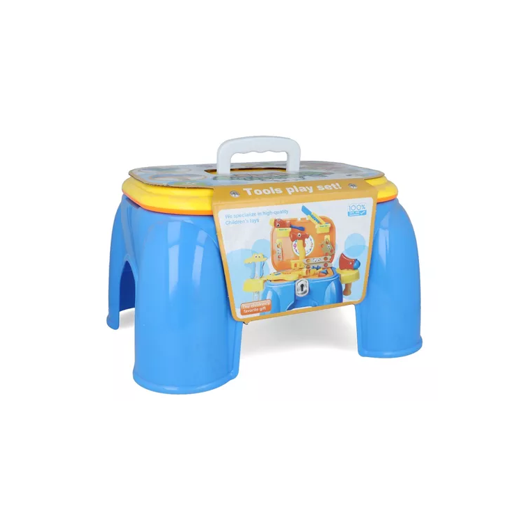 Mesa Con Herramientas Infantil Juguete Niños 2 En 1