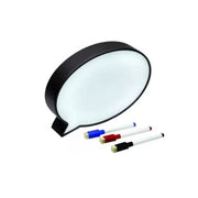 Lámpara diálogo con marcadores borrables 20 x 15 cm