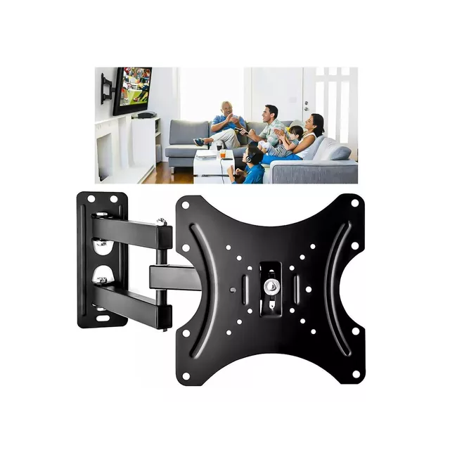Soporte Tv Led 14 A 42 con brazo articulado, soporta hasta 35 Kg