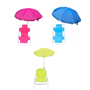 Silla infantil con sombrilla plegable