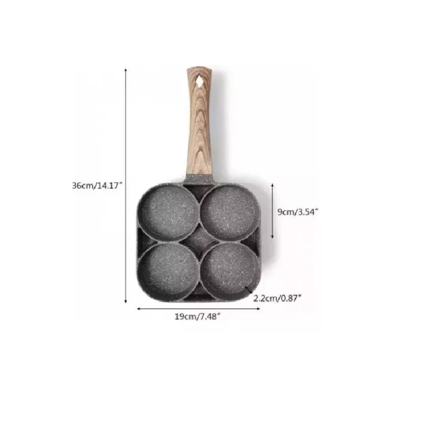 Sarten antiadherente para huevos